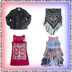 Urban Princess tops, dresses, leather jackets mix ..