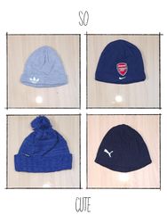 JA 0421 Vintage Mix Branded Beanie