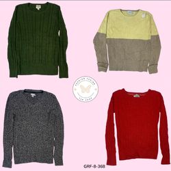 Vintage Cable Knit Sweater Y2K – Iconic 2000s Esse..