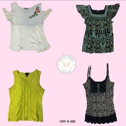 Y2K Vintage Short Sleeve Blouse – Retro Chic Essen..