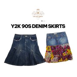 Y2K 90s Denim Sexy Skirts