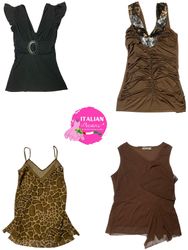 Y2k grunge mixed tops