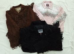 IQ0153 Y2k Fringe Jackets