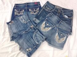 IQ0516 Y2k Retro Mini Shorts