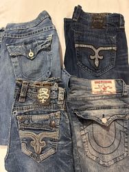 Jeans da uomo True Religion Rockrevival