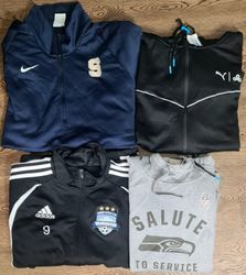 Mixed Branded Jackets (hoodie and round neck)