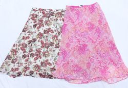 Saia Mini Maxi Floral Y2k IQ0531