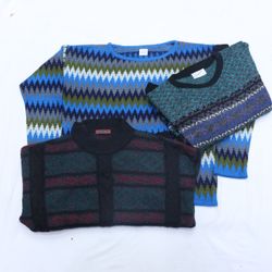 IQ0534 Y2K Sweater de Vibes Arco-Íris
