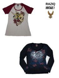 「レディース ハーレー・ダビッドソン Tシャツ」