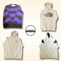Y2k mixed trendy sweatshirts The North Face | Nike..
