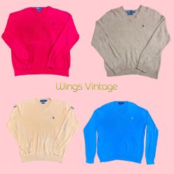 Polo v-Neck sweaters