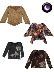Y2K Bohemian Tops Mix  (M-584)