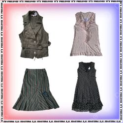 Office Chic Blusen, Kleider, Röcke, Hosen (SS-1189..