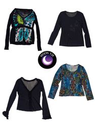 Y2K Gothic Rave Tops Mix (M-574)