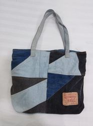 CR4975 SAC À MAIN LEVI'S EN DENIM RECYCLÉ MULTIPAT..