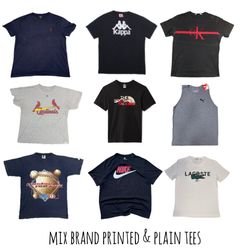 T-shirts Mix Brand