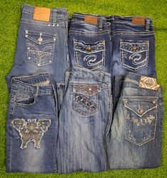Pantalon en jean Y2K pour femmes