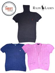 T1326 Ralph Lauren Kabelstrick/Cardigan