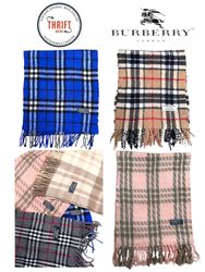 T1336 Burberry Schals 🧣 100% authentische Kaschmi..