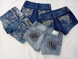 IQ0549 Y2k Micro Mini Throwback Shorts