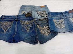 IQ0551 Y2k Micro Mini Throwback Shorts