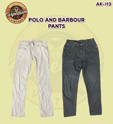 Pantaloni Polo e Barbour Ak-113