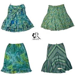 Y2K Forest Vibe Poly Skirts (RW-673)