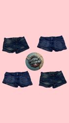 Y2K Candy Cutoff Denim Sexy Shorts