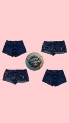 Y2K Retro Flirt Denim Sexy Shorts