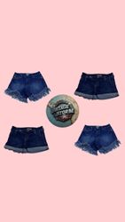 Y2K Twinkle Trim Denim Shorts