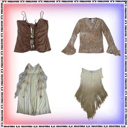 Boho Fairy Tops, Kleider, Röcke (SS-1200)