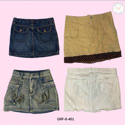 Conjunto de Faldas Y2K Curadas – Mezcla Retro y Mo..