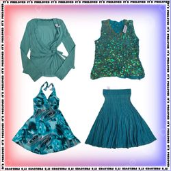 Ocean Hues Oberteile, Kleider, Röcke (SS-1201)