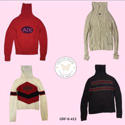 Classic Y2K Turtleneck Sweater – Cozy Retro Style ..