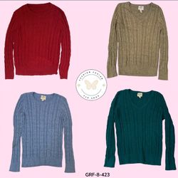 Classic Y2K Cable Knit Pullover – Timeless Knitwea..