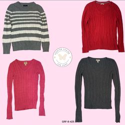 Authentic Y2K Cable Knit Sweater – Iconic 2000s Lo..