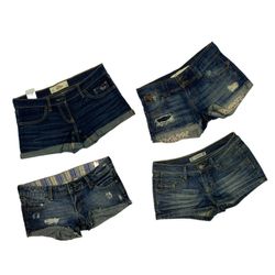 Shorts de mezclilla Y2K IT Girl