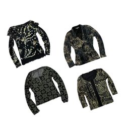 Camisetas de manga completa Y2K Whimsy Goth