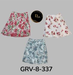 Y2K Printed Cotton Skirt | Classic Retro 2000s Vib..