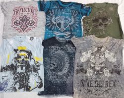 CR4990 VINTAGE SKULL T-SHIRTS