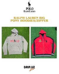 Ralph Lauren Big Pony Hoodies/Zipper DRLBPH0072