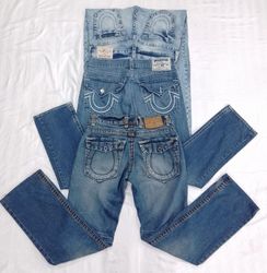CR4997 VINTAGE TRUE RELIGION MEN'S JEANS