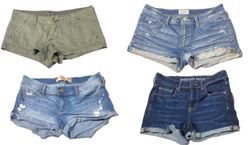 Aeropostale, Abercrombie, American Eagle, Holliste..