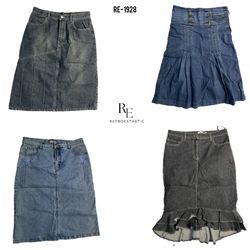 Y2K Britney Era Denim Mini Skirts (RE-1928)