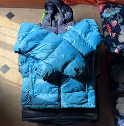 The North face 800/700 puffer jackets