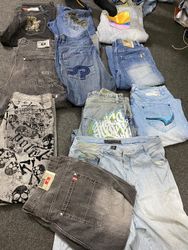 outhpole/ Coogi and Y2K Hiphop Baggy Jeans
