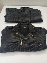 Unbranded - Giacca di pelle