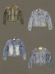 Veste en jean Y2K Millennium (TS:698)