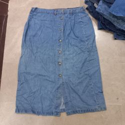 Denim long skirts 30Aug25