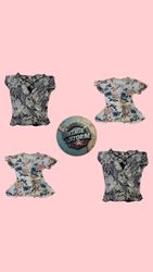 Y2K Fairy Floss Poly Blouses